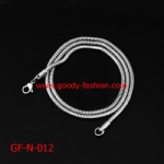 fashion stainless steel snake chain necklace
