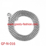 fashion stainless steel box chain necklace