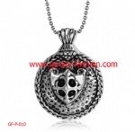 fashion antique stainless steel 3D pendant