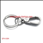 Elegant gifts stainless steel snap lobster clasp keychain high polish