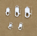 stainles steel rectangle clasp for jewlery finding