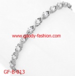 fashion shinely bracelet with diamond