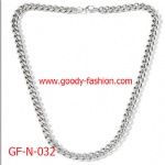 high quality polishing fashion stainless steel male necklace